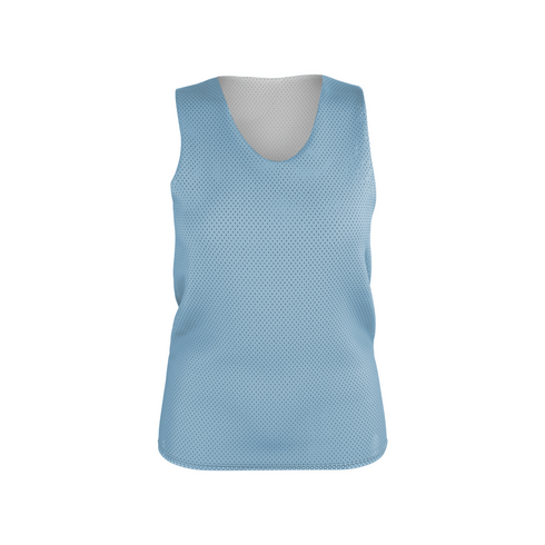 Badger Sport Womens Reversible Mesh Tank (A00134-056704), Color 'Sky Blue/White'